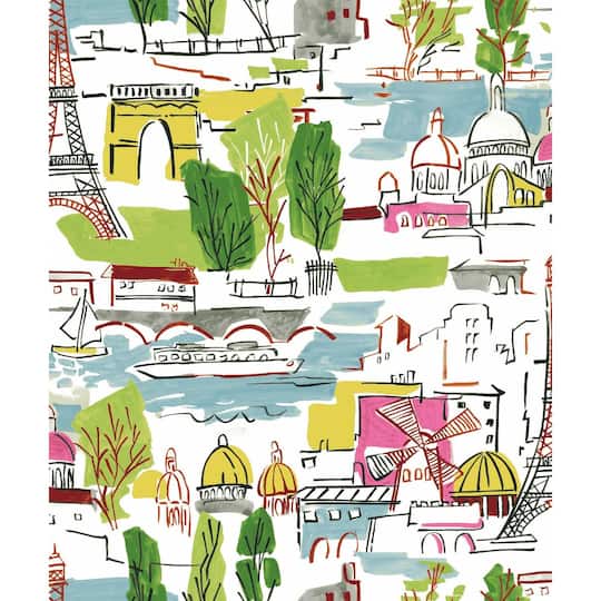 RoomMates Arrondissement Peel & Stick Wallpaper